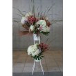 千葉県千葉市美浜区テーブルコサージュ・ラボの花　スタンド花2段