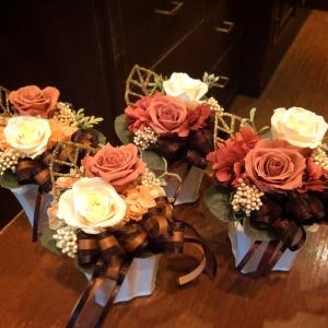 ゴールド｜「テーブルコサージュ・ラボ」　（千葉県千葉市美浜区の花キューピット加盟店 花屋）のブログ